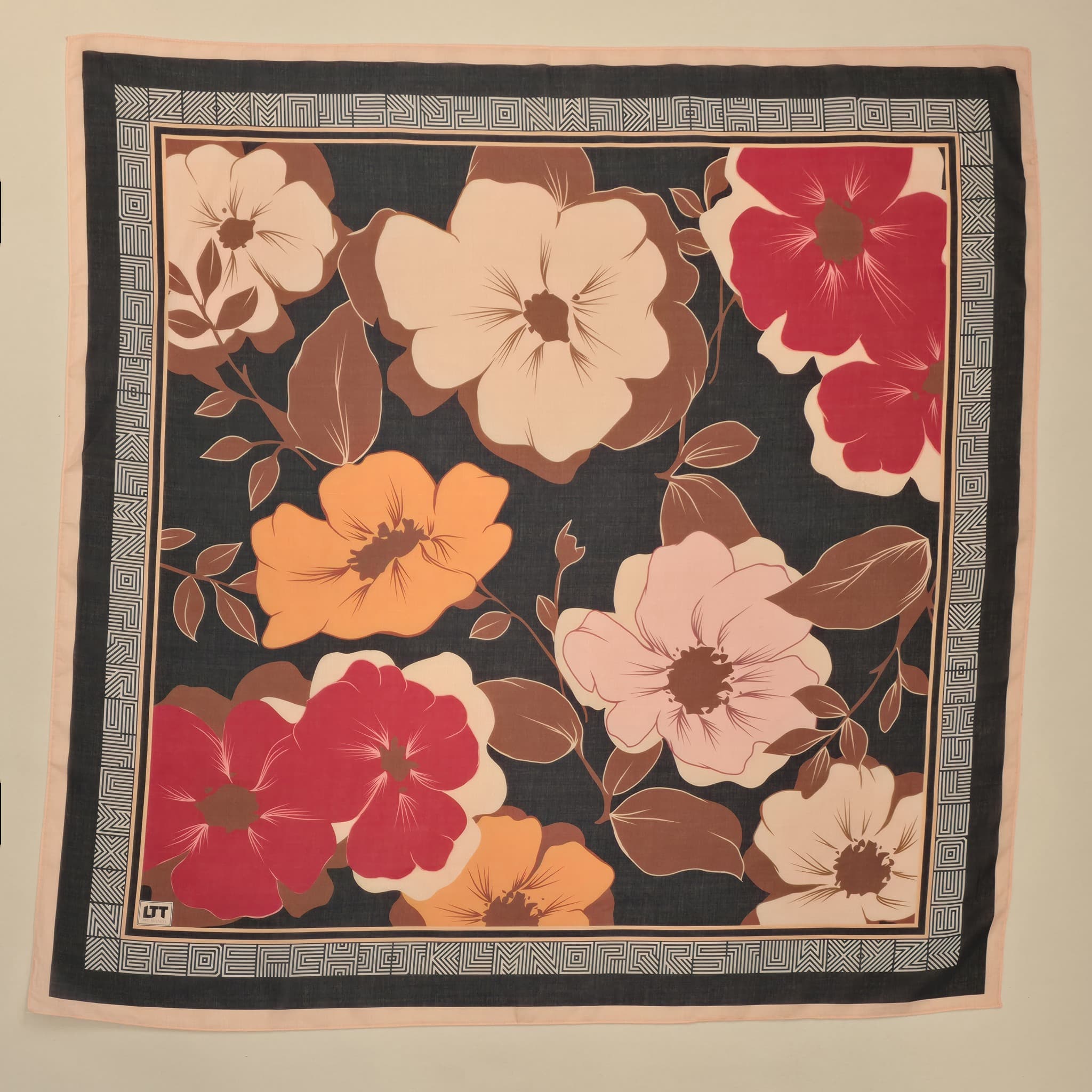 BAHÇE — Eşarp 91X91cm(+/-1)