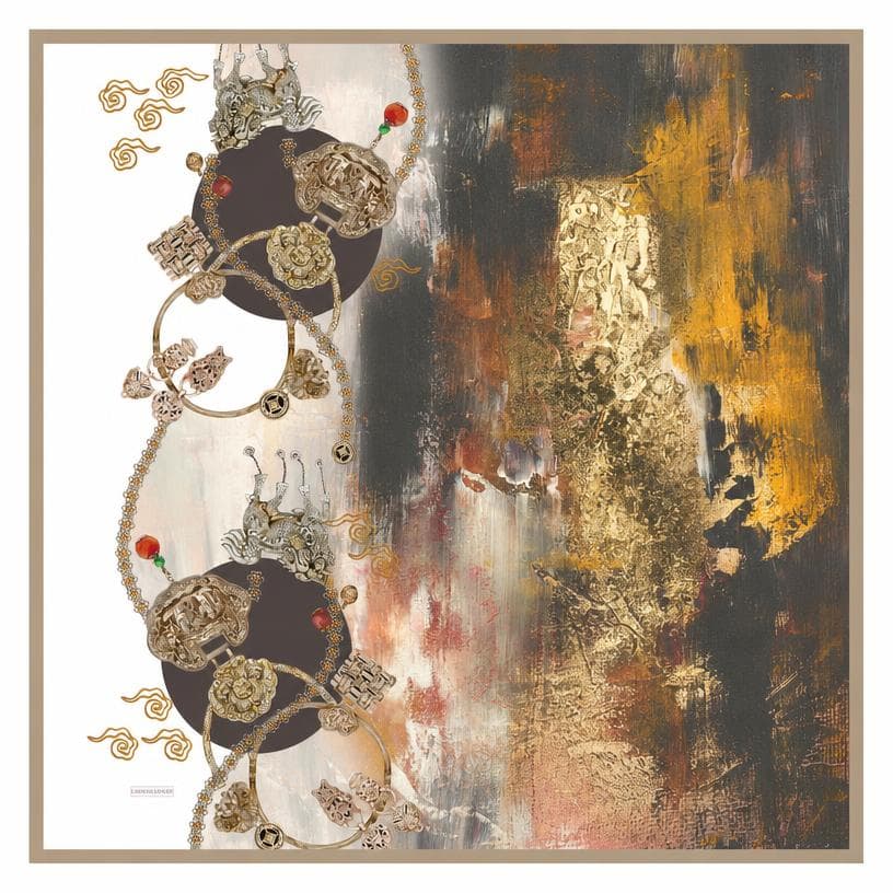 Altın Mühür — Eşarp 90x90CM