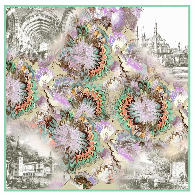 Bülbül Yuvası — Eşarp 90x90CM