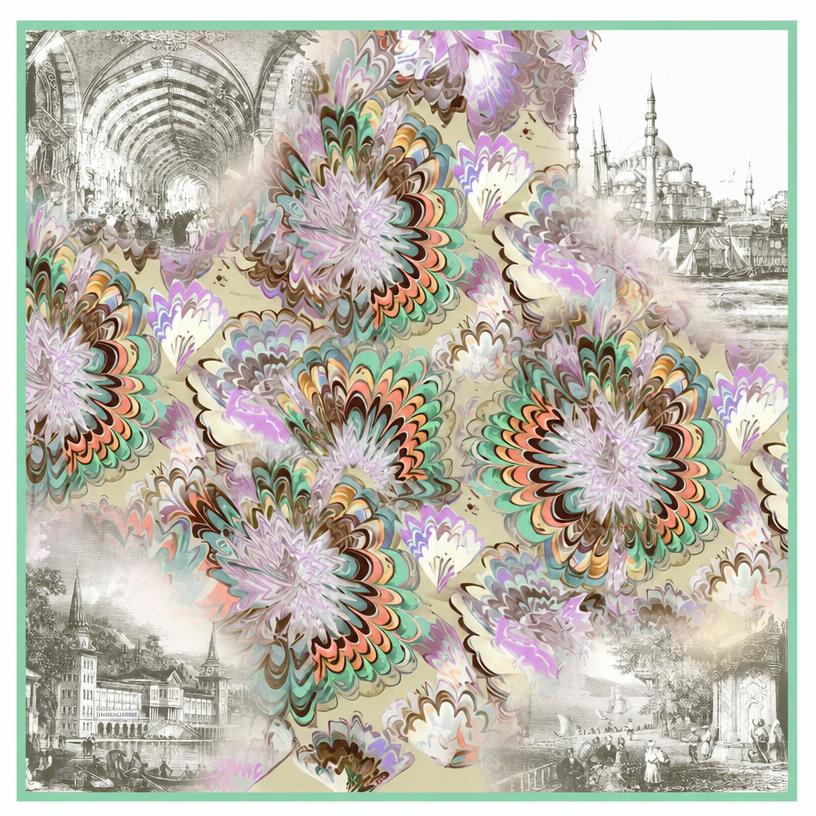 Bülbül Yuvası — Eşarp 90x90CM