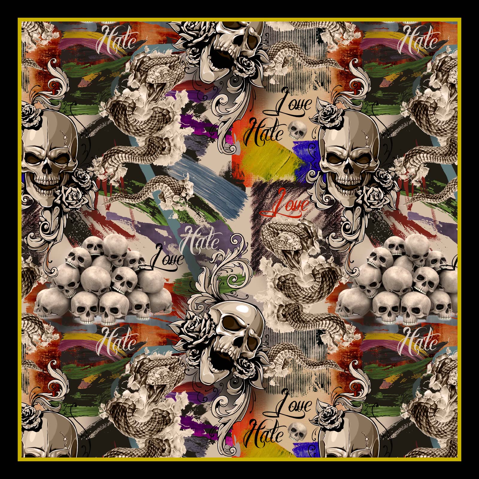 GOTİK — Bandana 55x55cm