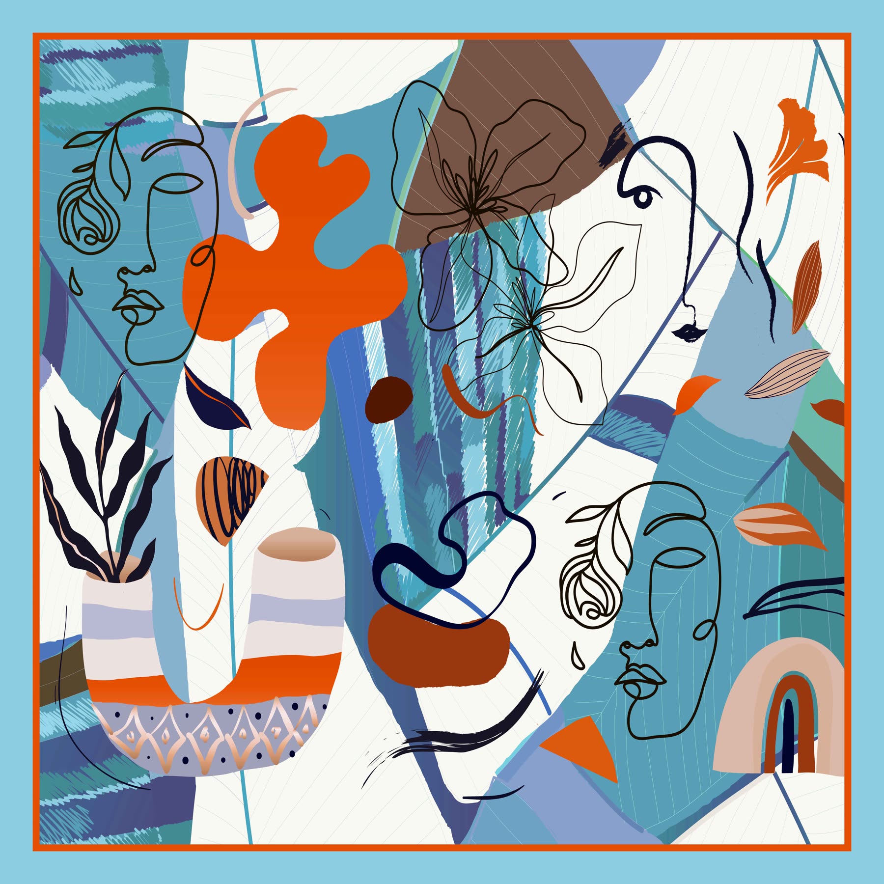 MANİFEST — Bandana 55x55cm